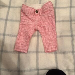 Gap 1969 Pink Patterned Baby Pants